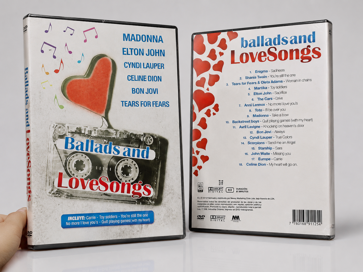 Ballads and LoveSongs (DVD)
