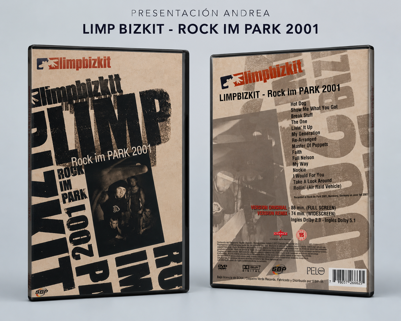 Limp Bizkit – Rock Im Park 2001 (DVD)