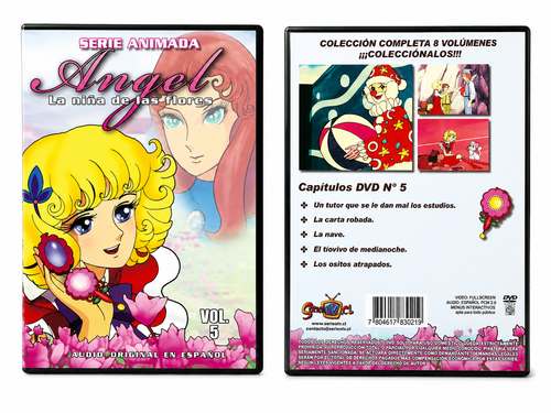 Ángel: La Niña de las Flores – Vol. 1 al 8 (DVD)