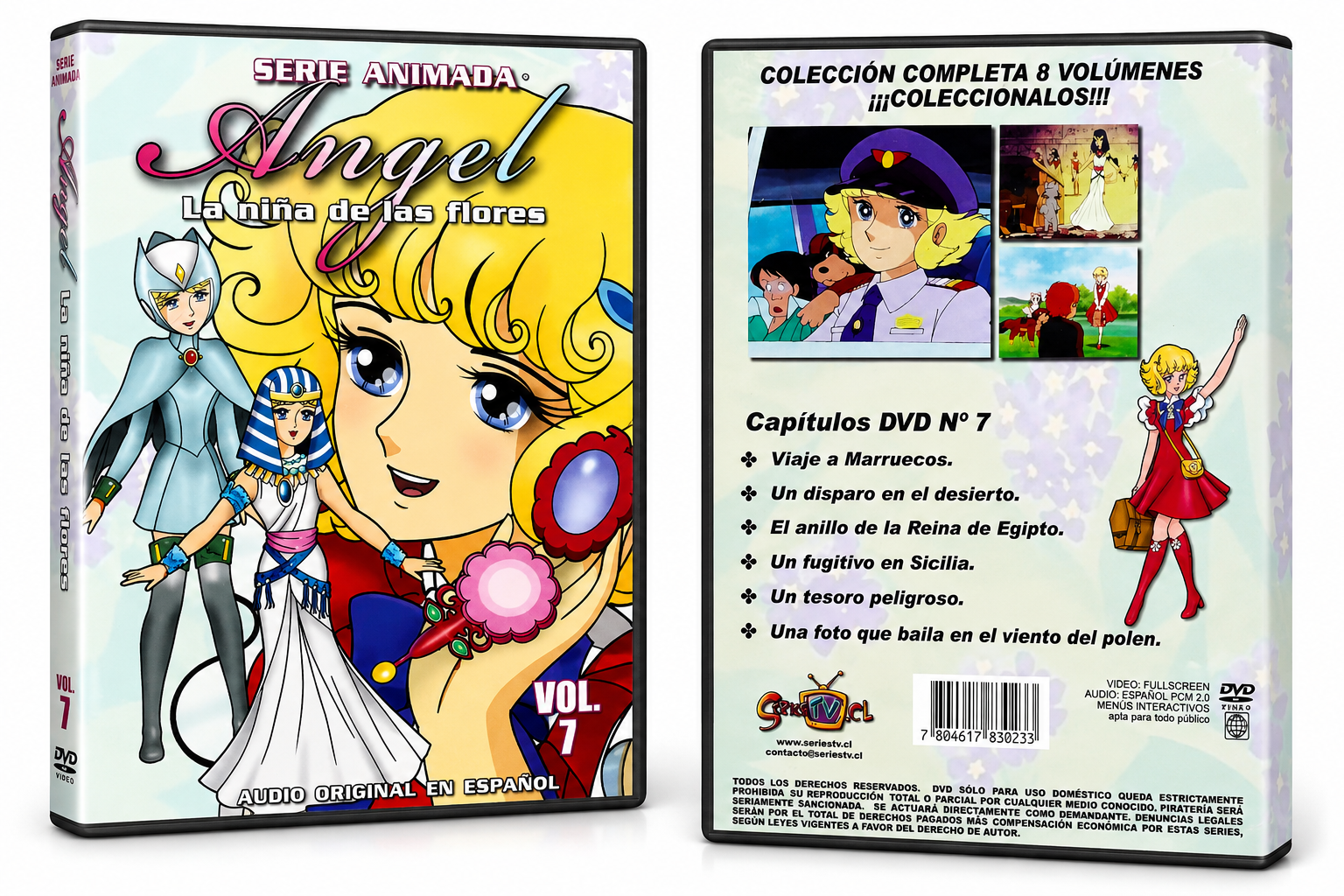 Ángel: La Niña de las Flores – Vol. 1 al 8 (DVD)