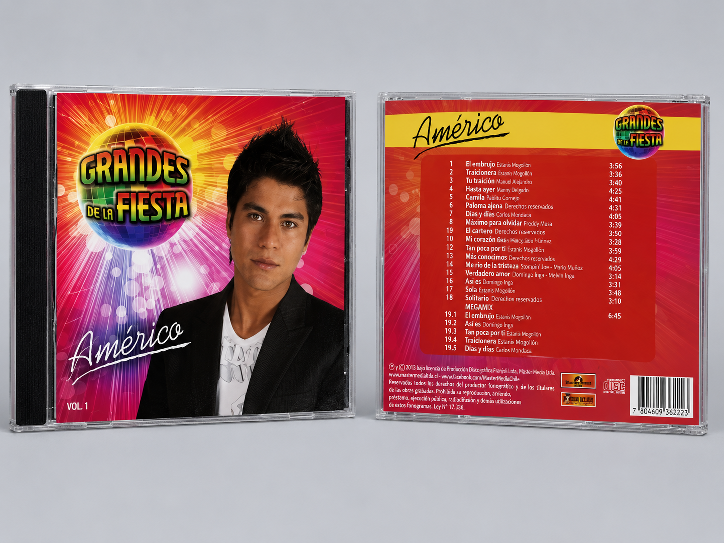 Américo – Grandes de la Fiesta Vol. 1 (CD)