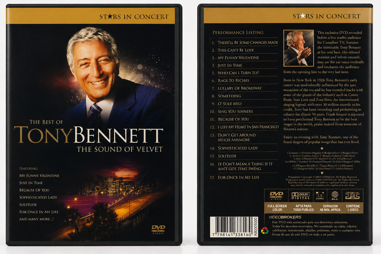 Tony Bennett – The Sound of Velvet