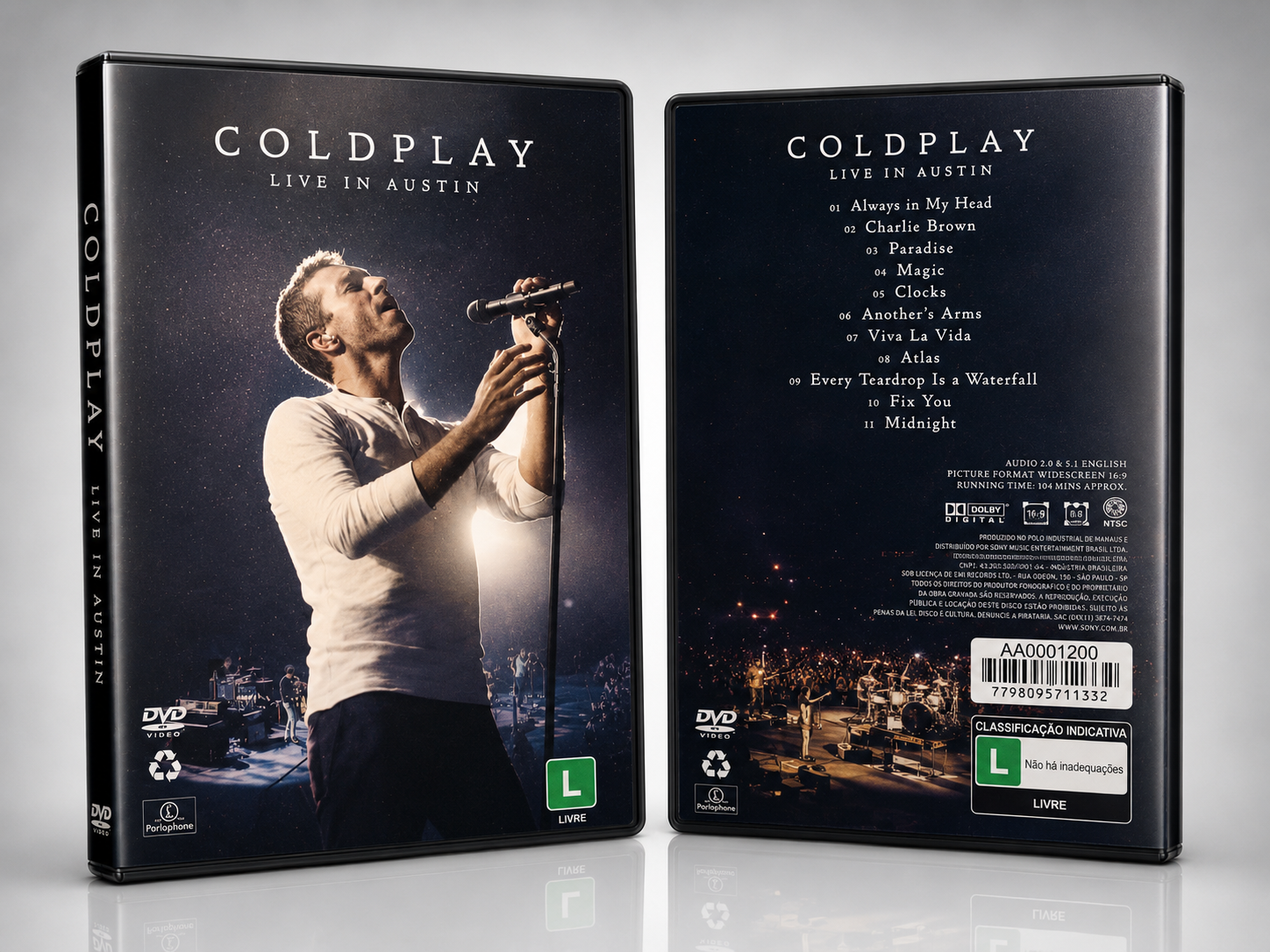 COLDPLAY – LIVE IN AUSTIN (DVD)