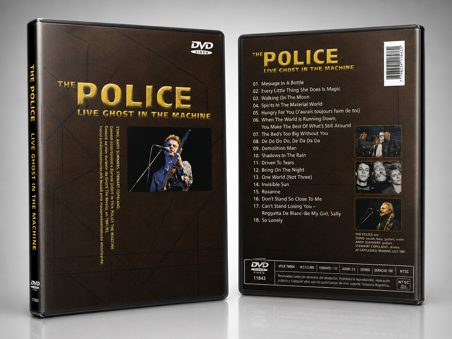THE POLICE – LIVE GHOST IN THE MACHINE (DVD)