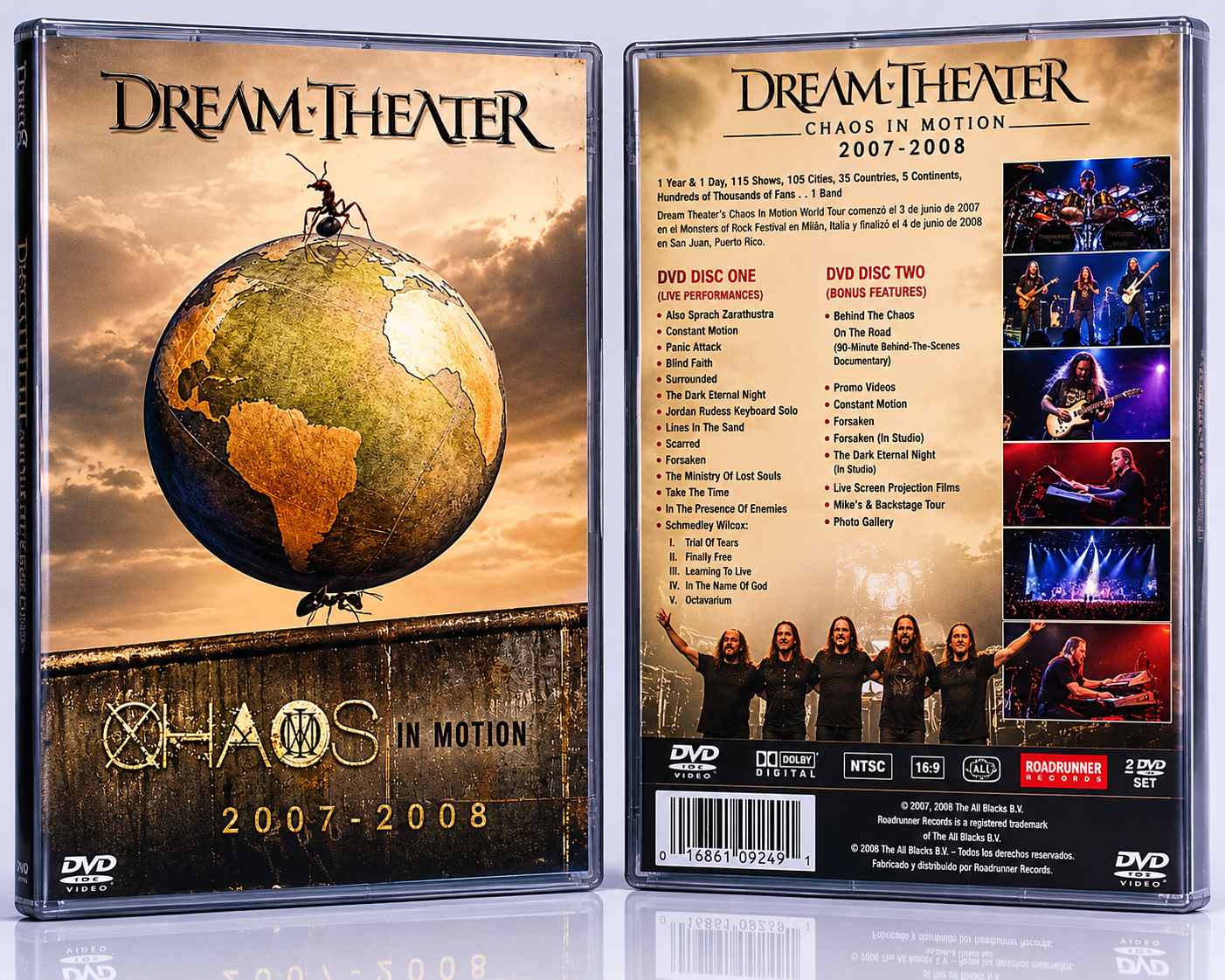 Dream Theater – Chaos In Motion 2007–2008
