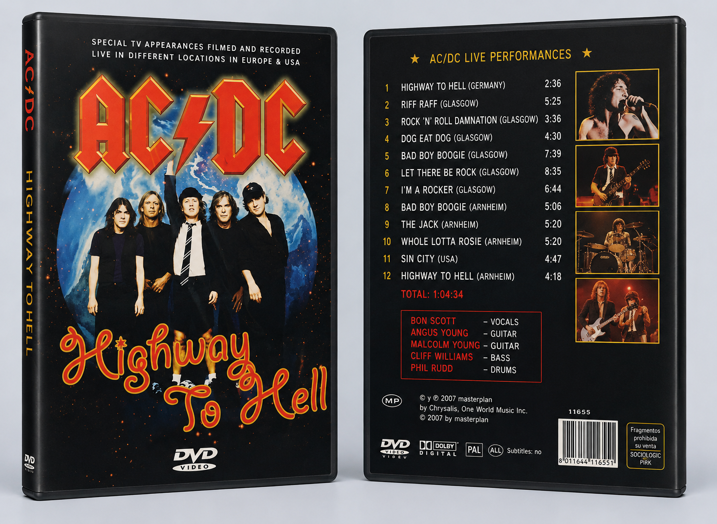 AC/DC – Highway To Hell (Live Collection)