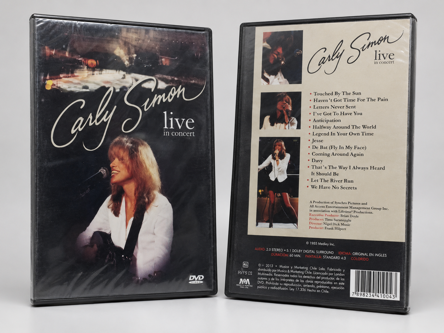 Carly Simon – Live In Concert (DVD)