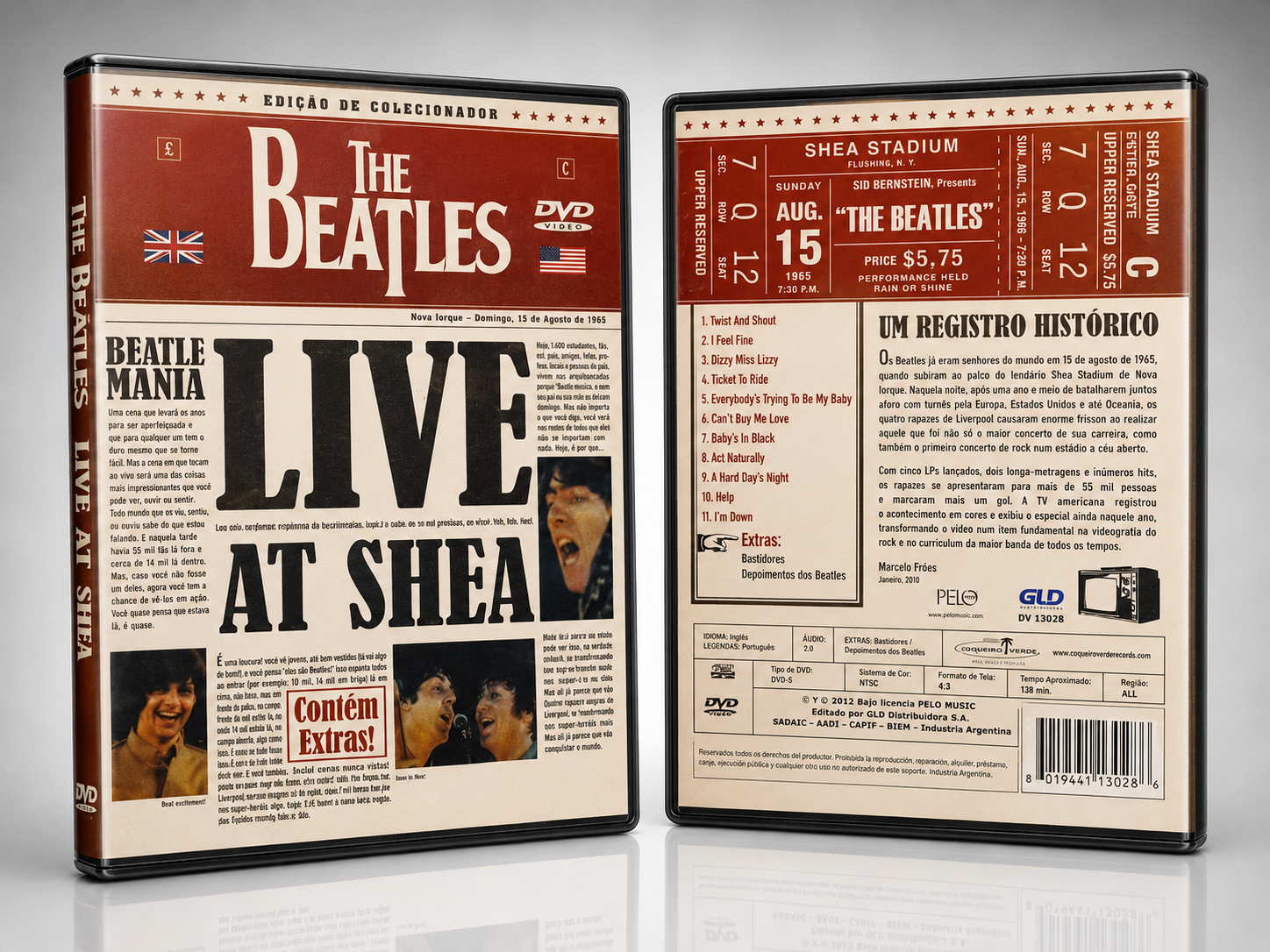 THE BEATLES – LIVE AT SHEA STADIUM (DVD)