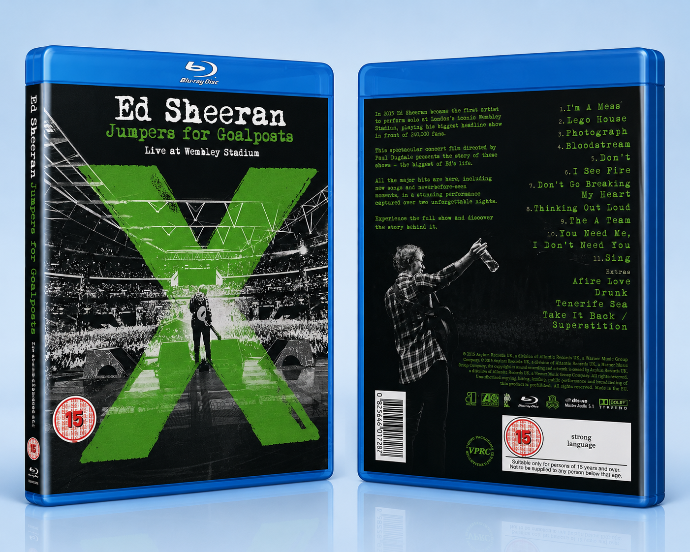 ED SHEERAN. JUMPERS FOR GOALPOSTS-LIVE AT WEMBLEY STADIUM