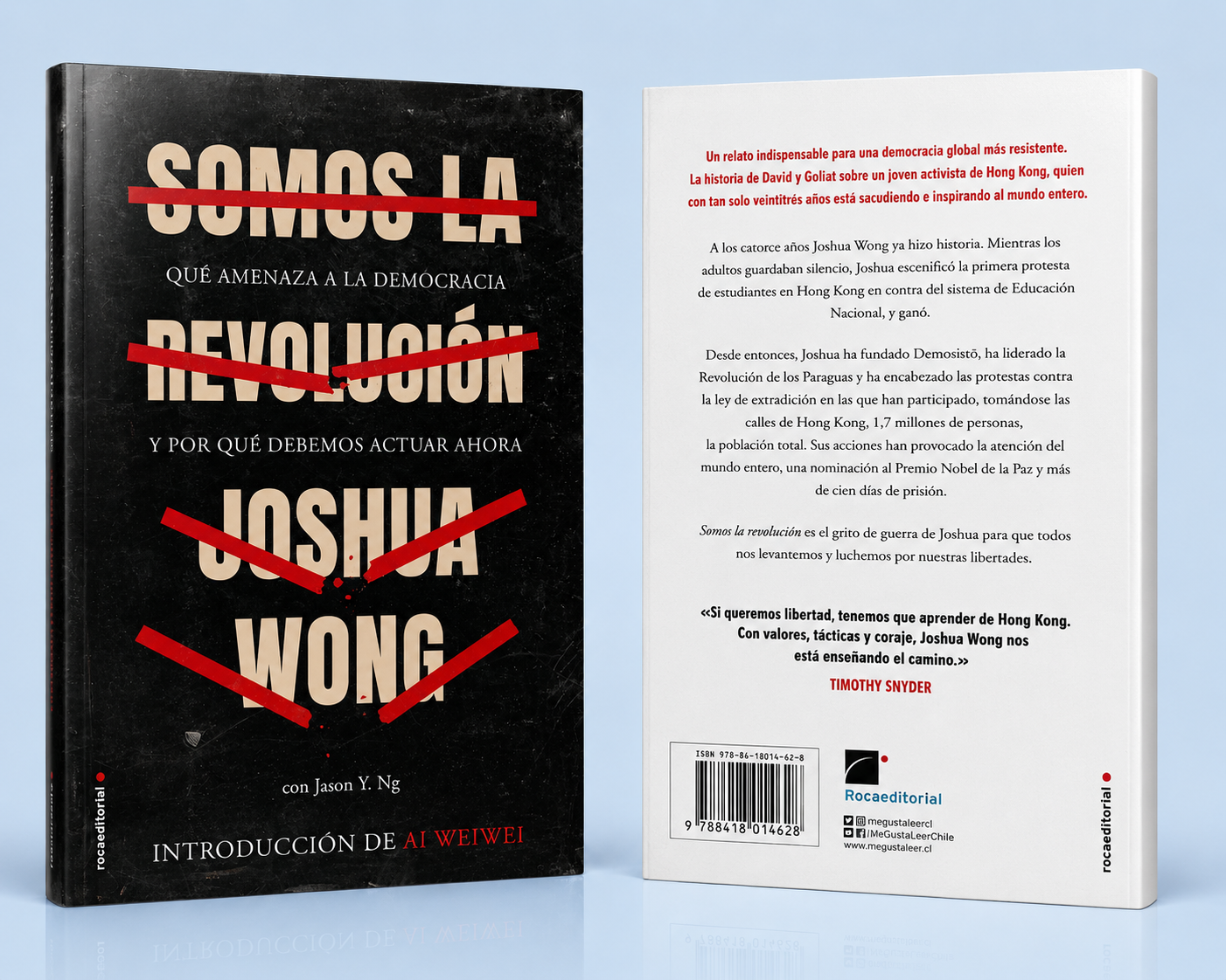 Somos la revolución. Joshua Wong