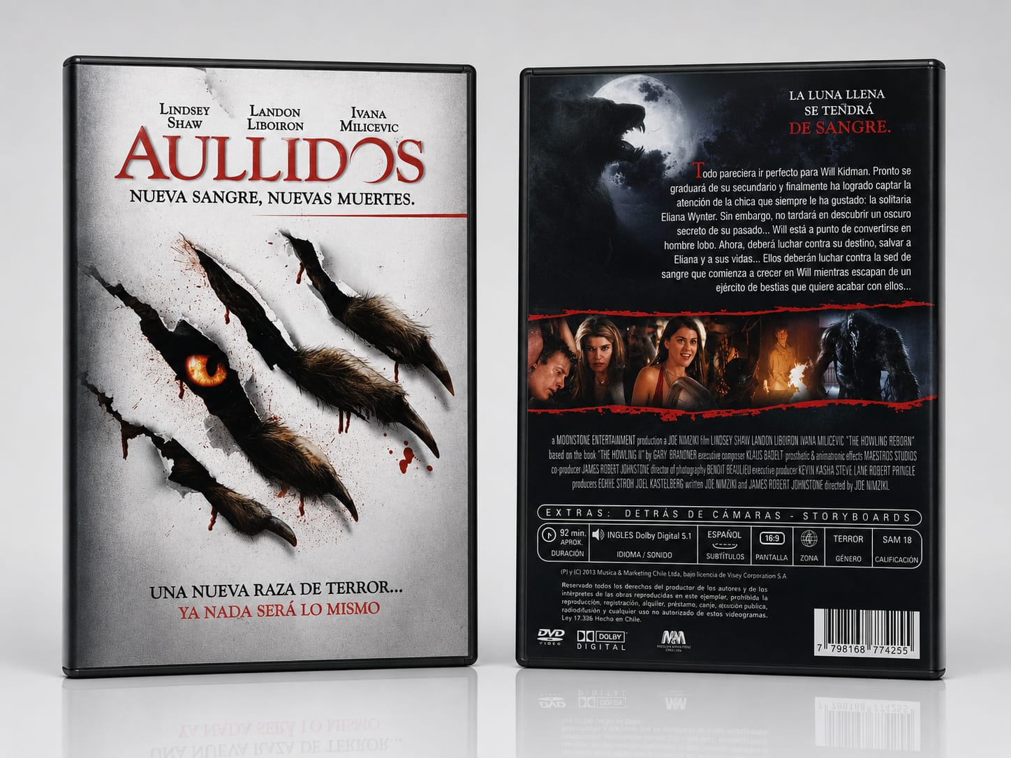 Aullidos: Nueva Sangre, Nuevas Muertes (The Howling: Reborn) – DVD