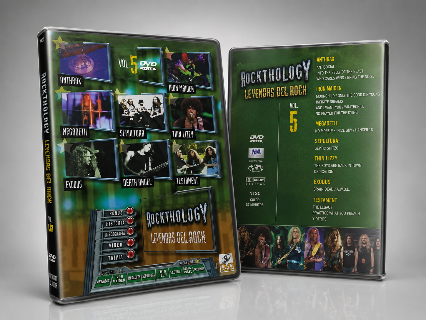 Rockthology Vol. 5 – Leyendas del Rock (DVD)