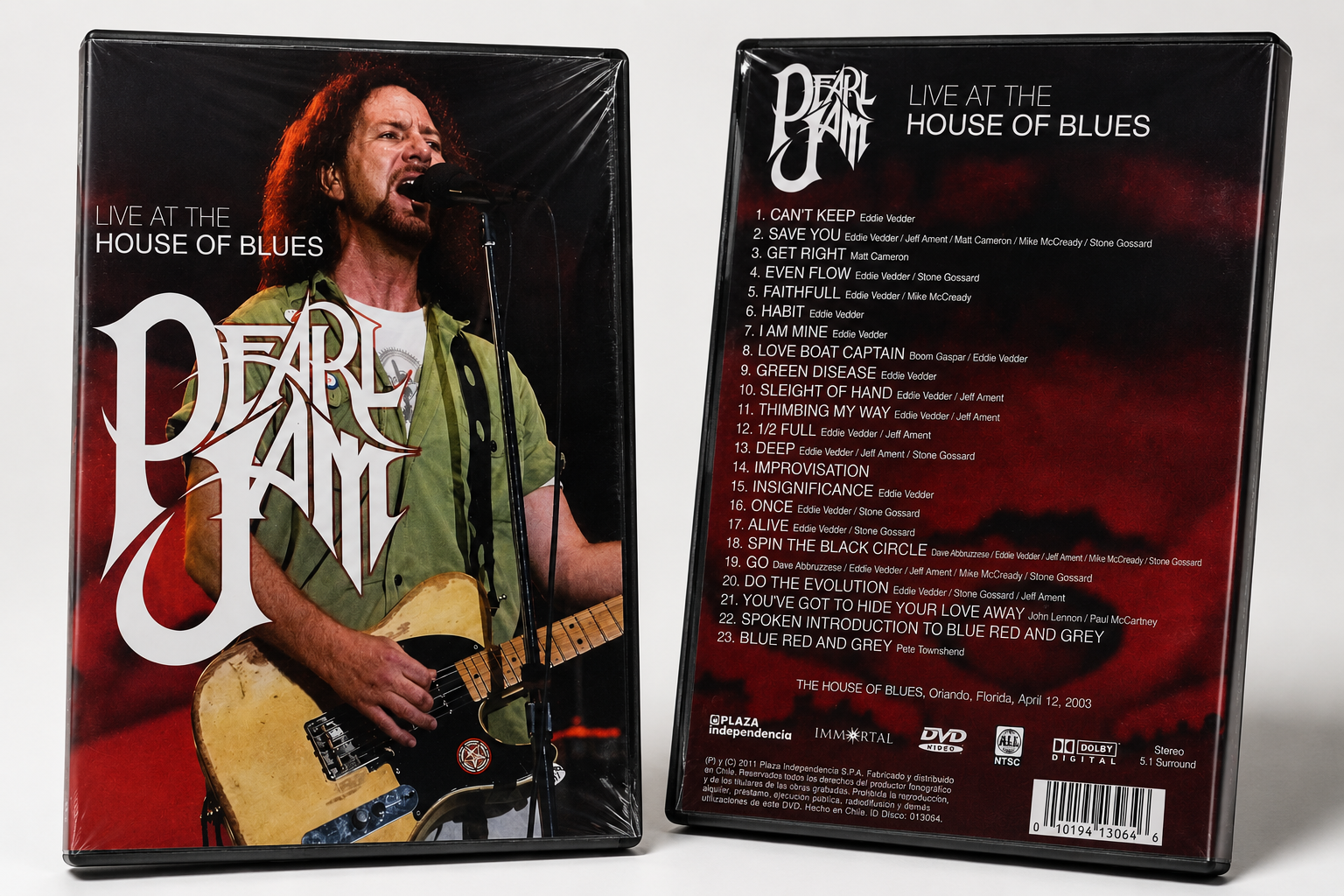Pearl Jam – Live at the House of Blues