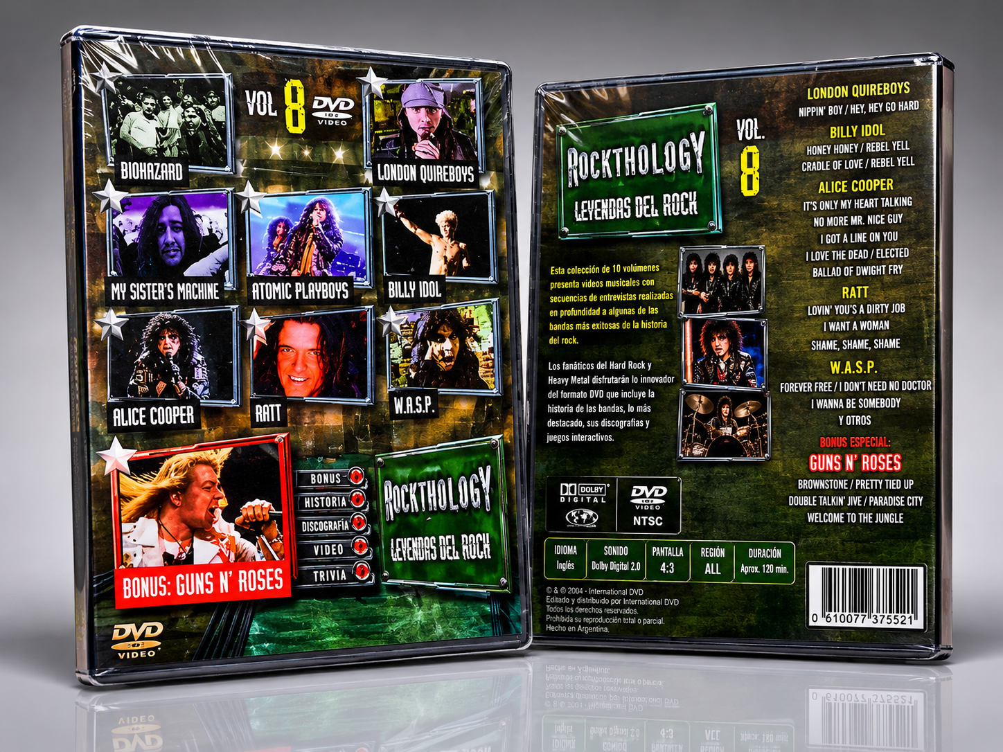 Rockthology – Leyendas del Rock Vol. 8 (DVD)