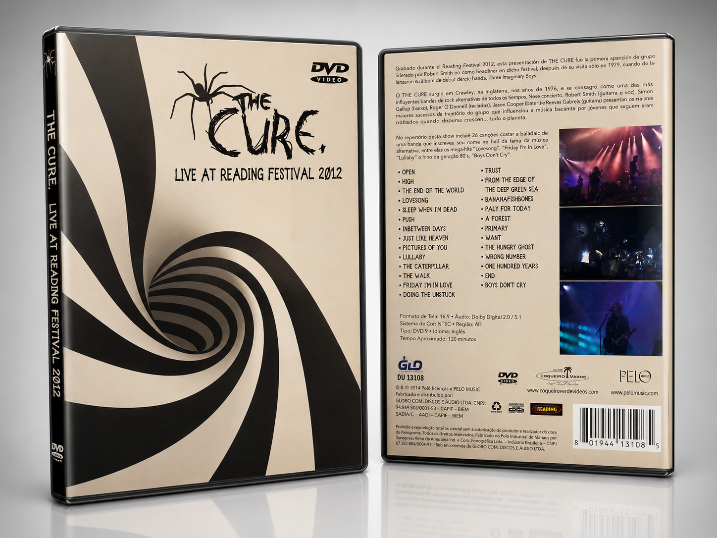 THE CURE – LIVE AT READING FESTIVAL 2012 (DVD)