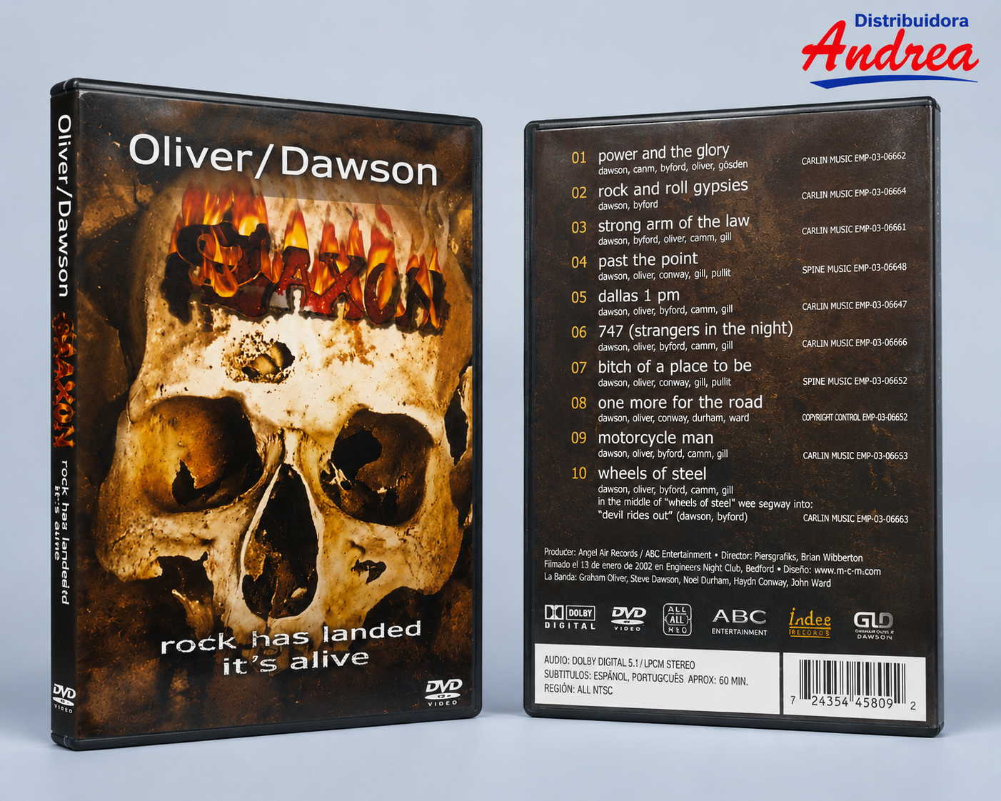 Oliver/Dawson Saxon – Rock Has Landed It’s Alive (DVD)