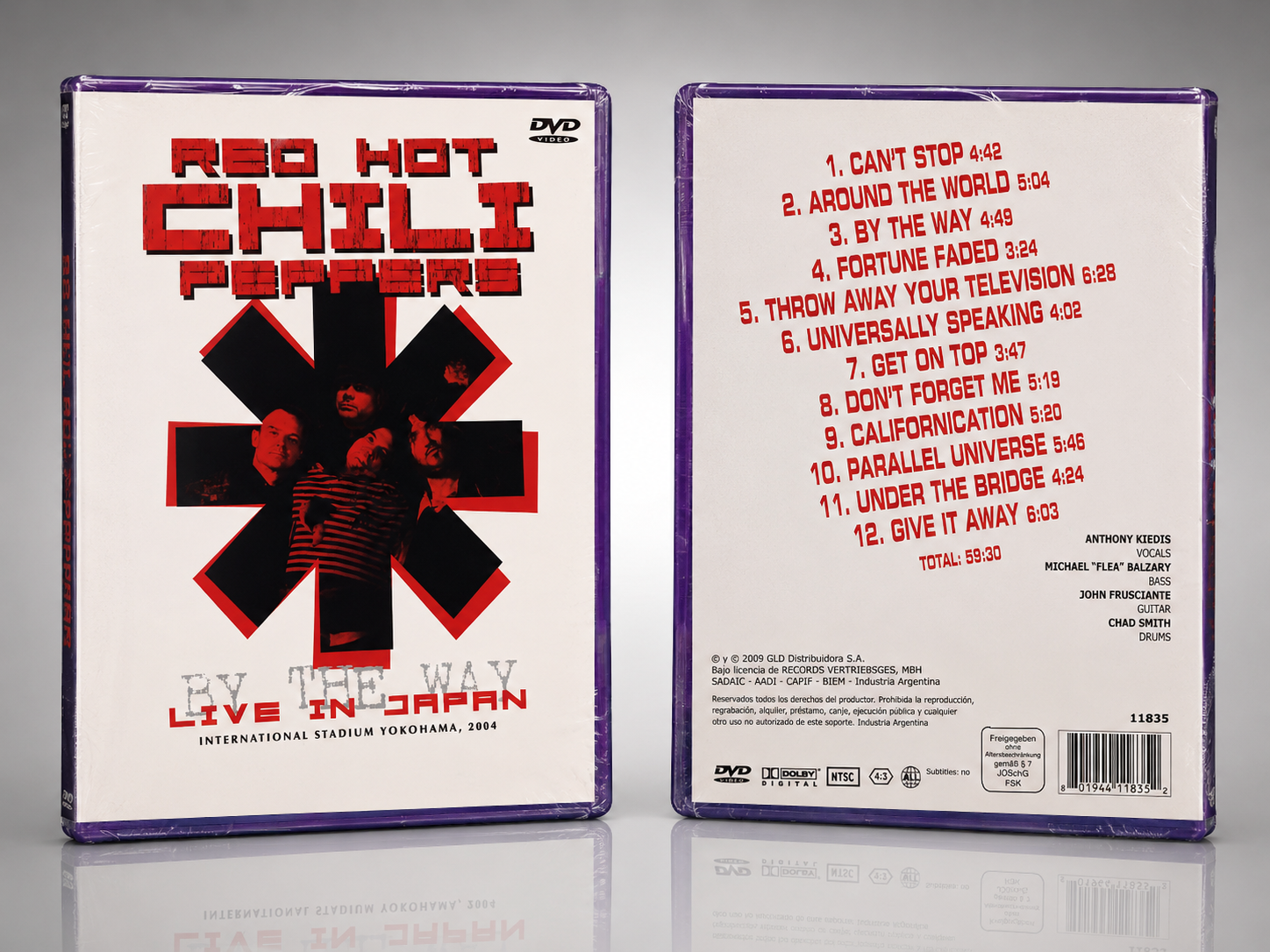 RED HOT CHILI PEPPERS – LIVE IN JAPAN (2004)