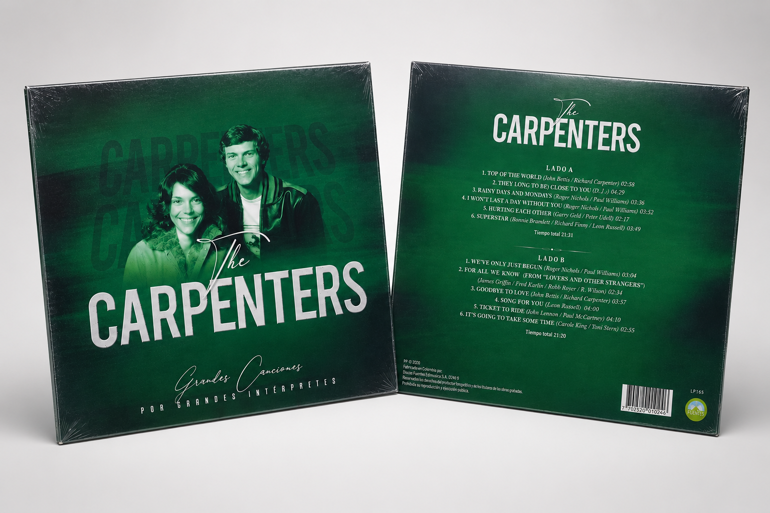 THE CARPENTERS – Grandes Canciones por Grandes Intérpretes (Vinilo LP)